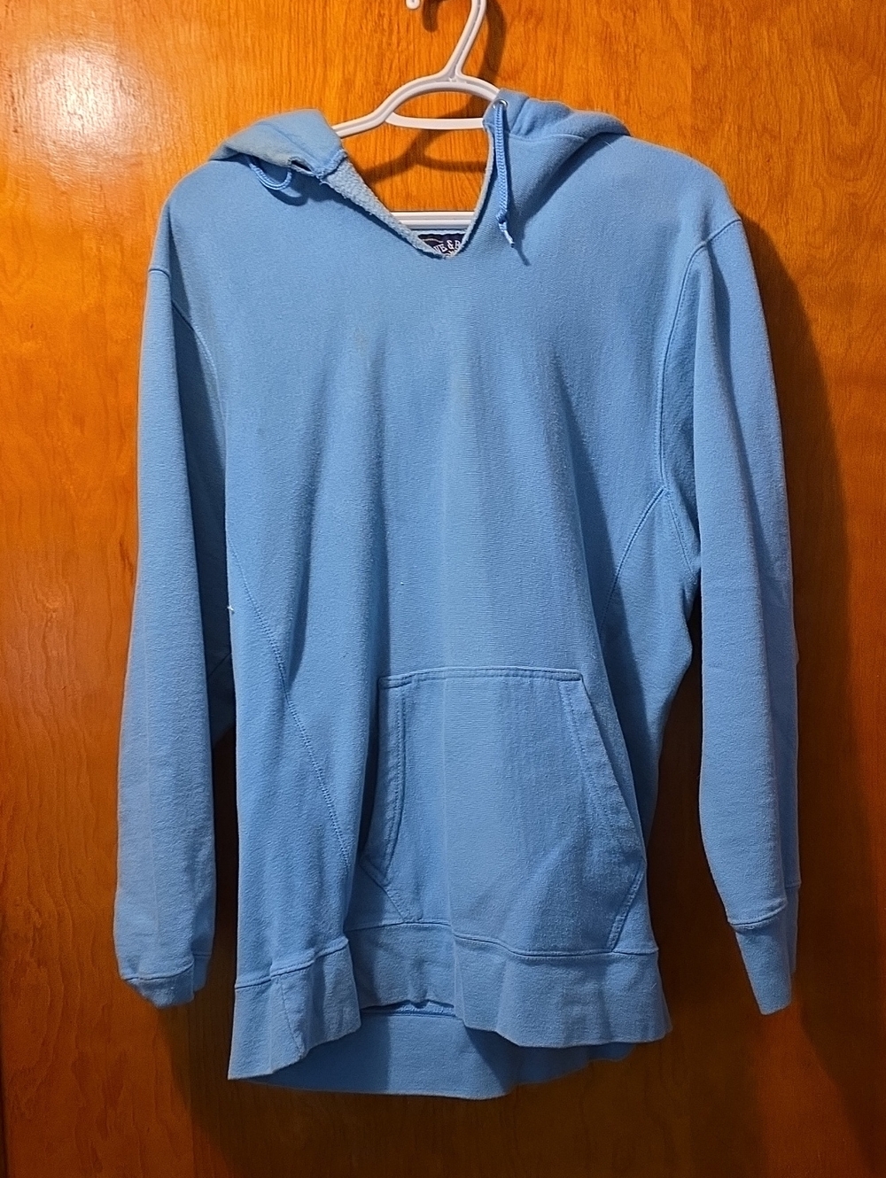 Steve & Barry's Light Blue Men's Hooded Pullover